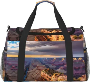 Beauty Grand Canyon 1 print Carry on Luggage for Women Men Shoulder Weekender Crossbody Bag for Yoga Travel Must Haves
