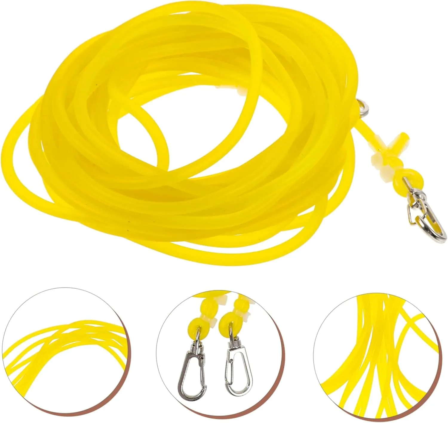 BESPORTBLE Sling Fishing Safety Rope for Elastic Thick Lanyard Extra Long Lanyard Tether Rope Protective Color