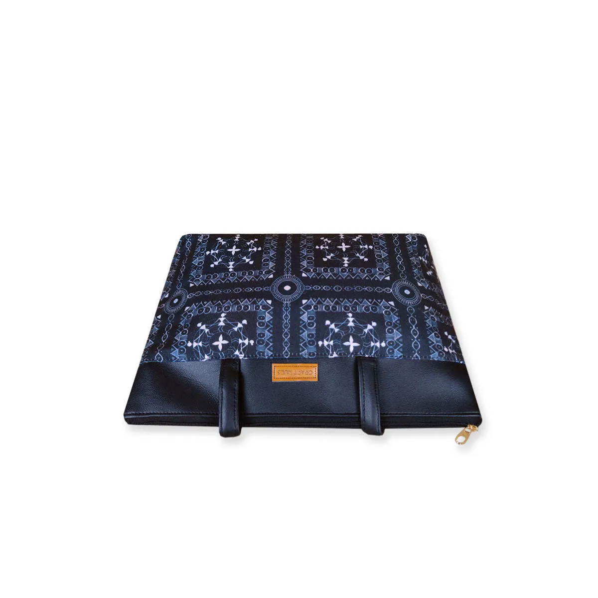 Black Warli Musical Tote Bag
