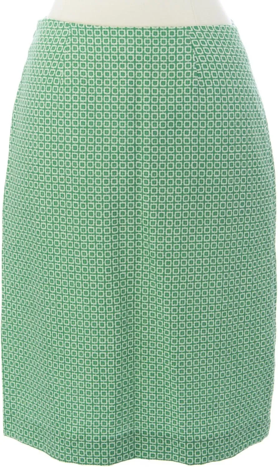 BODEN Women's British Wool Printed Skirt