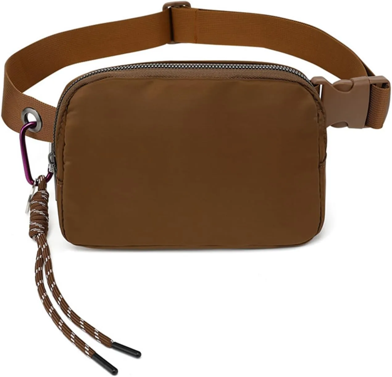 Bovagu Crossbody, Duo Iris 57" Long Strap Crossbody Bag, Nylon Sporty Crossbody Bags for Women Men