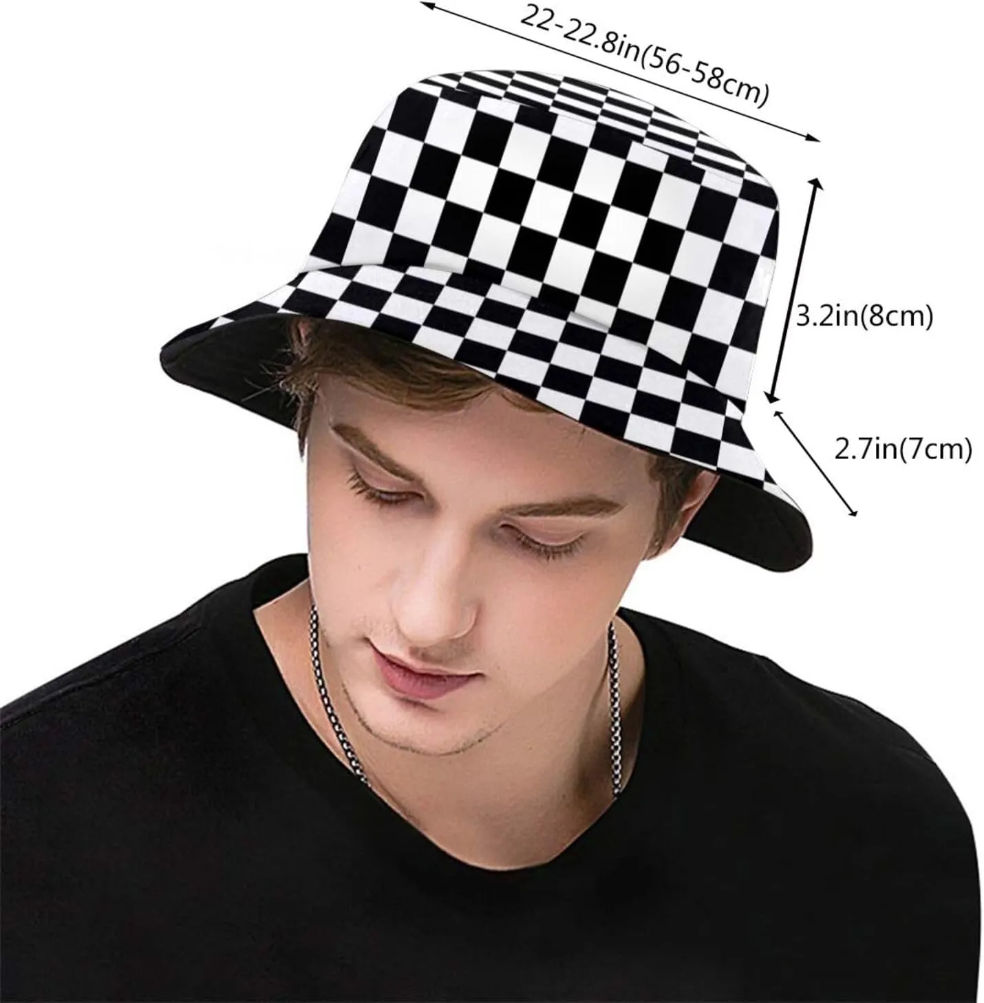 Bucket Hat Packable Breathable Sun Hats for Women Men Teens Unisex Summer Travel Beach Fisherman Cap