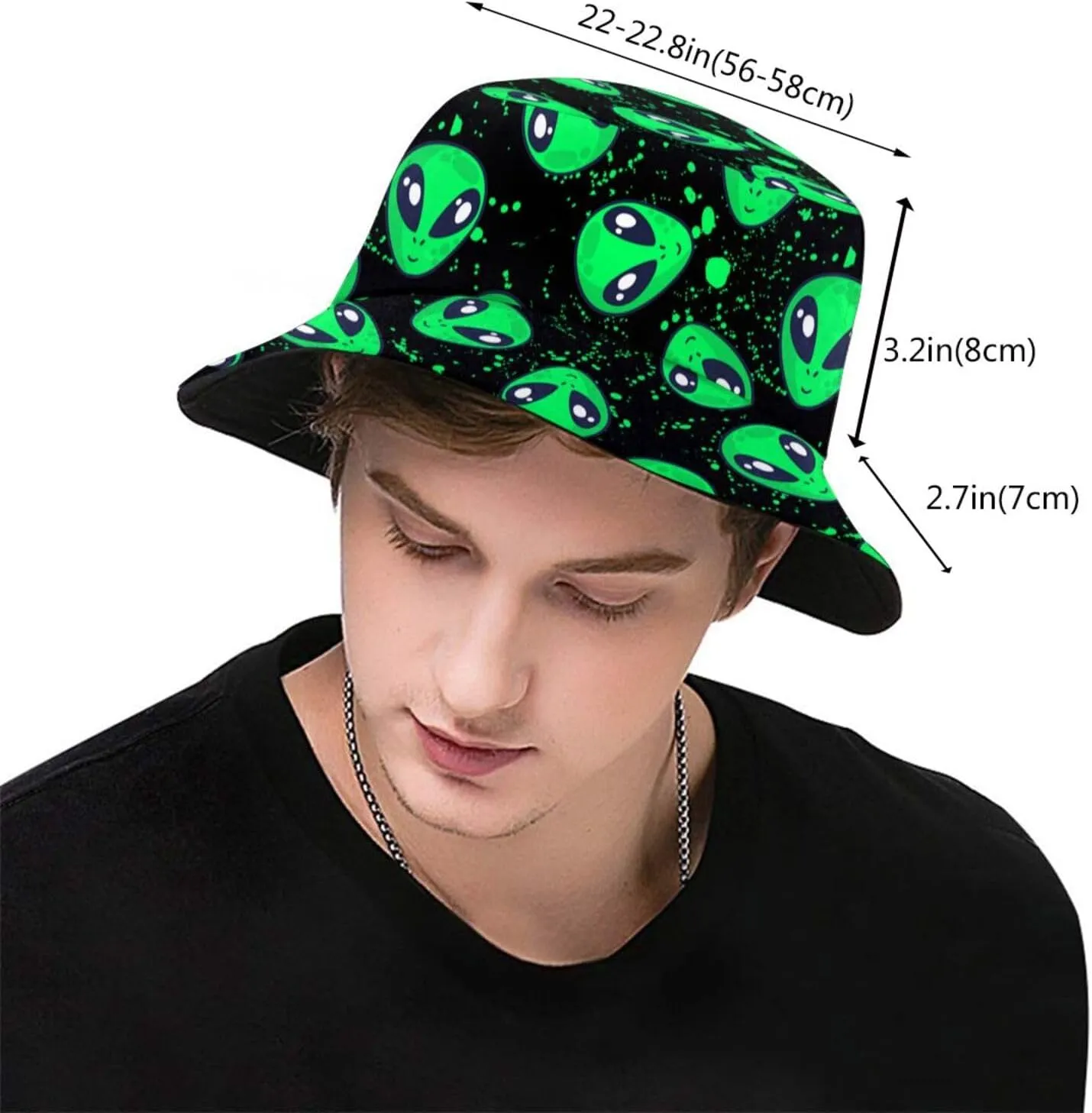 Bucket Hat Packable Breathable Sun Hats for Women Men Teens Unisex Summer Travel Beach Fisherman Cap