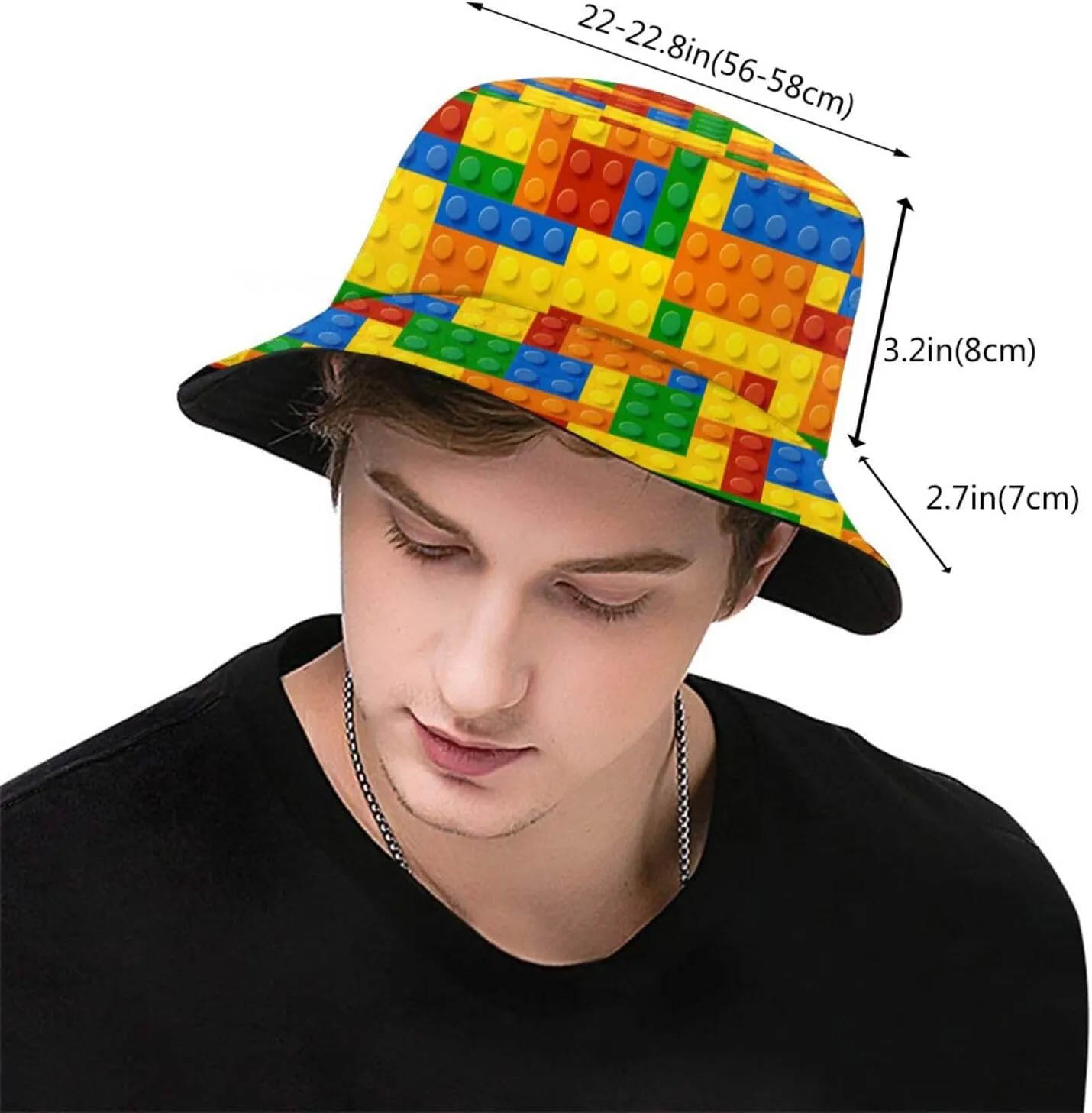 Bucket Hat Packable Breathable Sun Hats for Women Men Teens Unisex Summer Travel Beach Fisherman Cap