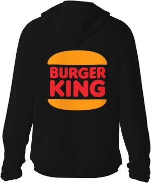 Burger King Sun Protection Hoodie Mens Womans Full Zip UPF 50  Hoodie Jacket Long Sleeve Fishing Shirt