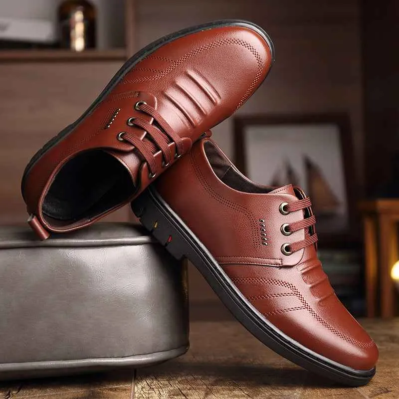 Business Casual Breathable Shoes Korean Youth Style