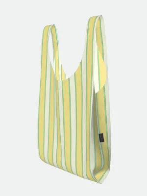 Butter Stripe Parachute Waterproof Shopper Bag