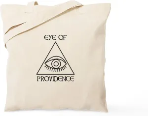 CafePress Eye Of Providence Tote Bag Reusable Natural Beige Canvas Shopping Bag