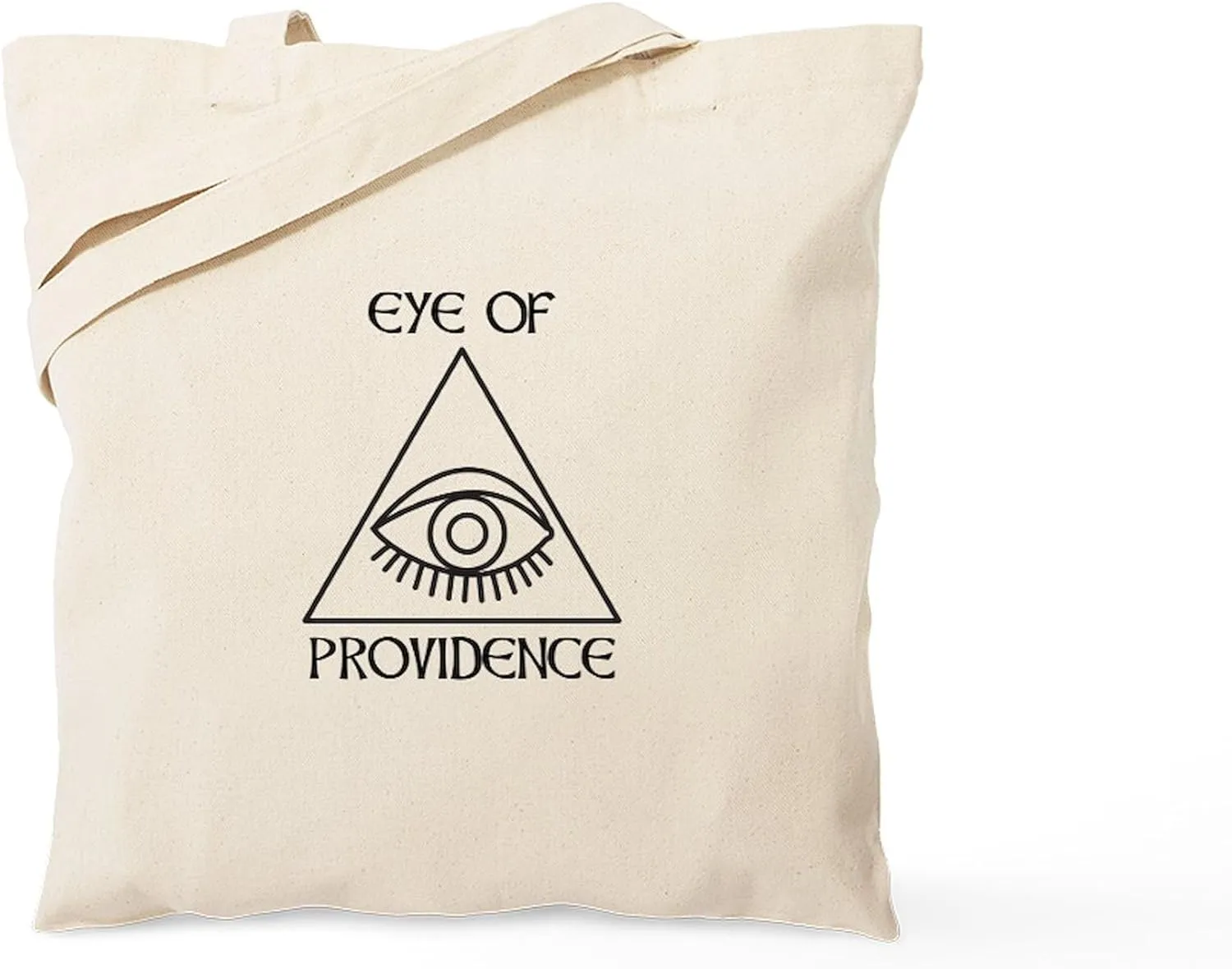 CafePress Eye Of Providence Tote Bag Reusable Natural Beige Canvas Shopping Bag