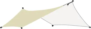 Camping Tarp Waterproof, Shade Sail - Camping Gear for Camping, Picnic,Beach, Outdoor Activities（No Pole, No Accessories） (Color : C)