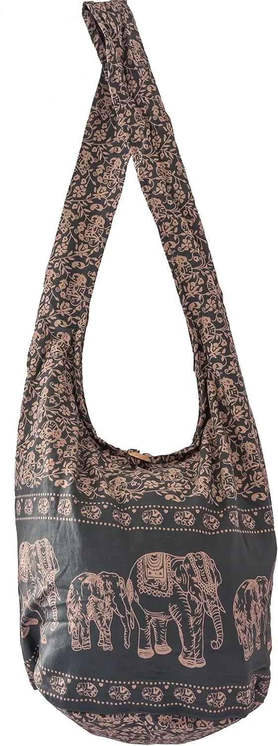 CCcollections Tie Dye Sling Shoulder Bag Cotton Crossed body bag shopping Many Printed