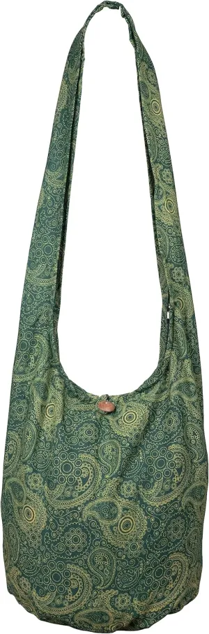CCcollections Tie Dye Sling Shoulder Bag Cotton Crossed body bag shopping Many Printed