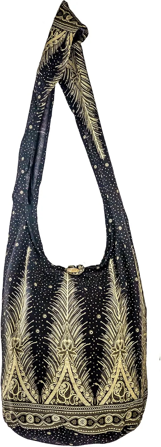 CCcollections Tie Dye Sling Shoulder Bag Cotton Crossed body bag shopping Many Printed