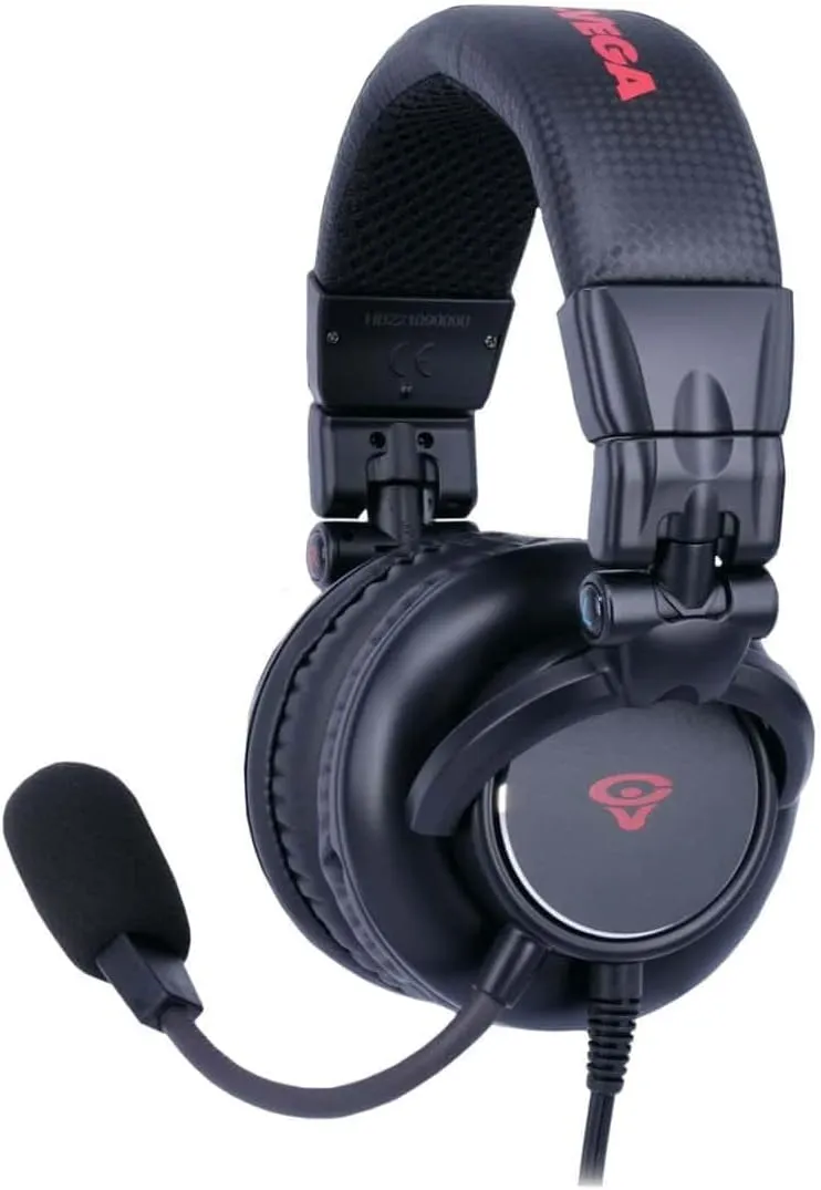 Cerwin-Vega HB Series Over-Ear Professional Headphones with Microphone, Black, HB2