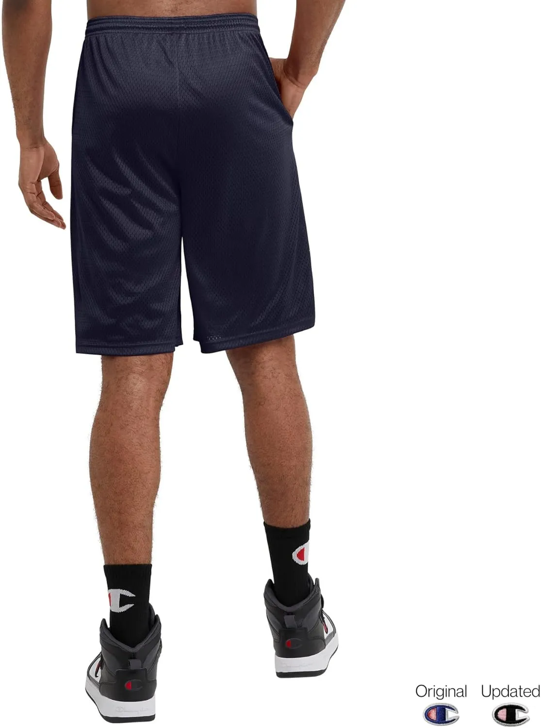 Champion Men's Shorts, Men's Mesh Gym Shorts, Lightweight Athletic Shorts (Reg. Or Big & Tall)