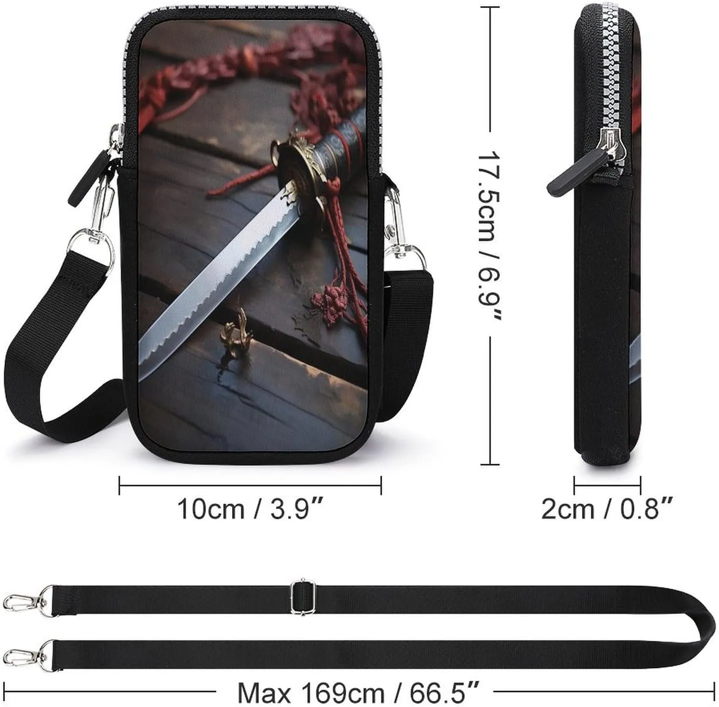 Chocolate Chip Small Crossbody Bag for Women,Lightweight Mini Shoulder Bag Wallet Cell Phone Purse For Running,Travel,Commuting