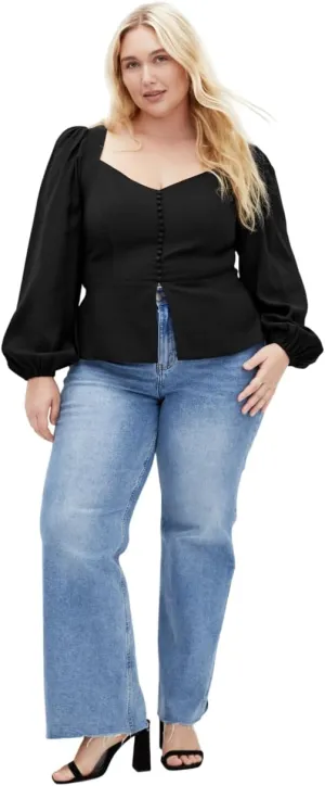 City Chic Women's Plus Size Top - Sweet Adelyn