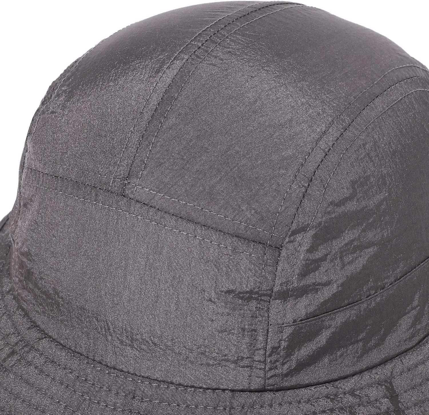 Clakllie Waterproof Boonie Beach Hat Short Brim Baseball Cap with Neck Flap UV Protection Sun Hats for Women Men