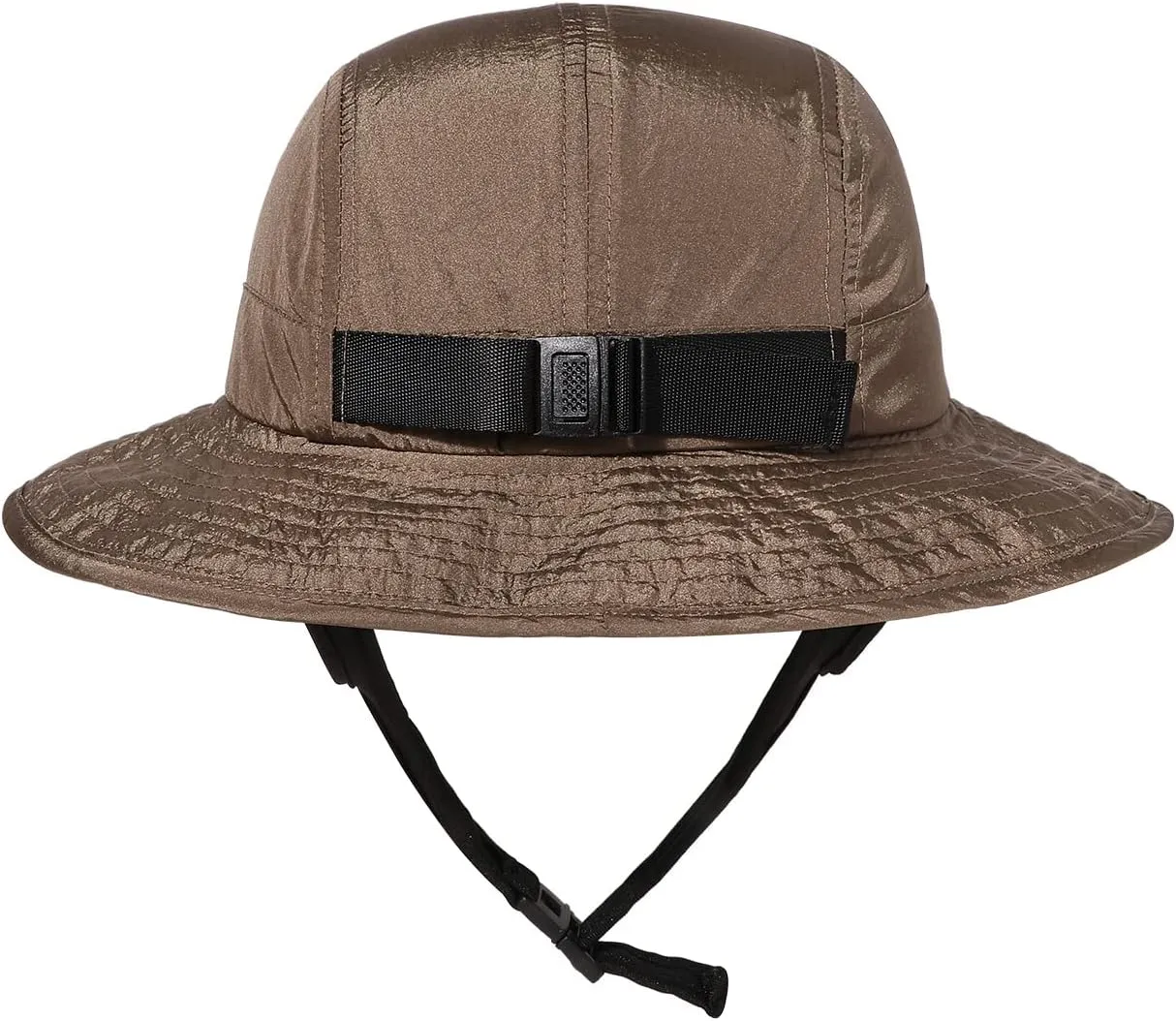 Clakllie Waterproof Boonie Beach Hat Short Brim Baseball Cap with Neck Flap UV Protection Sun Hats for Women Men