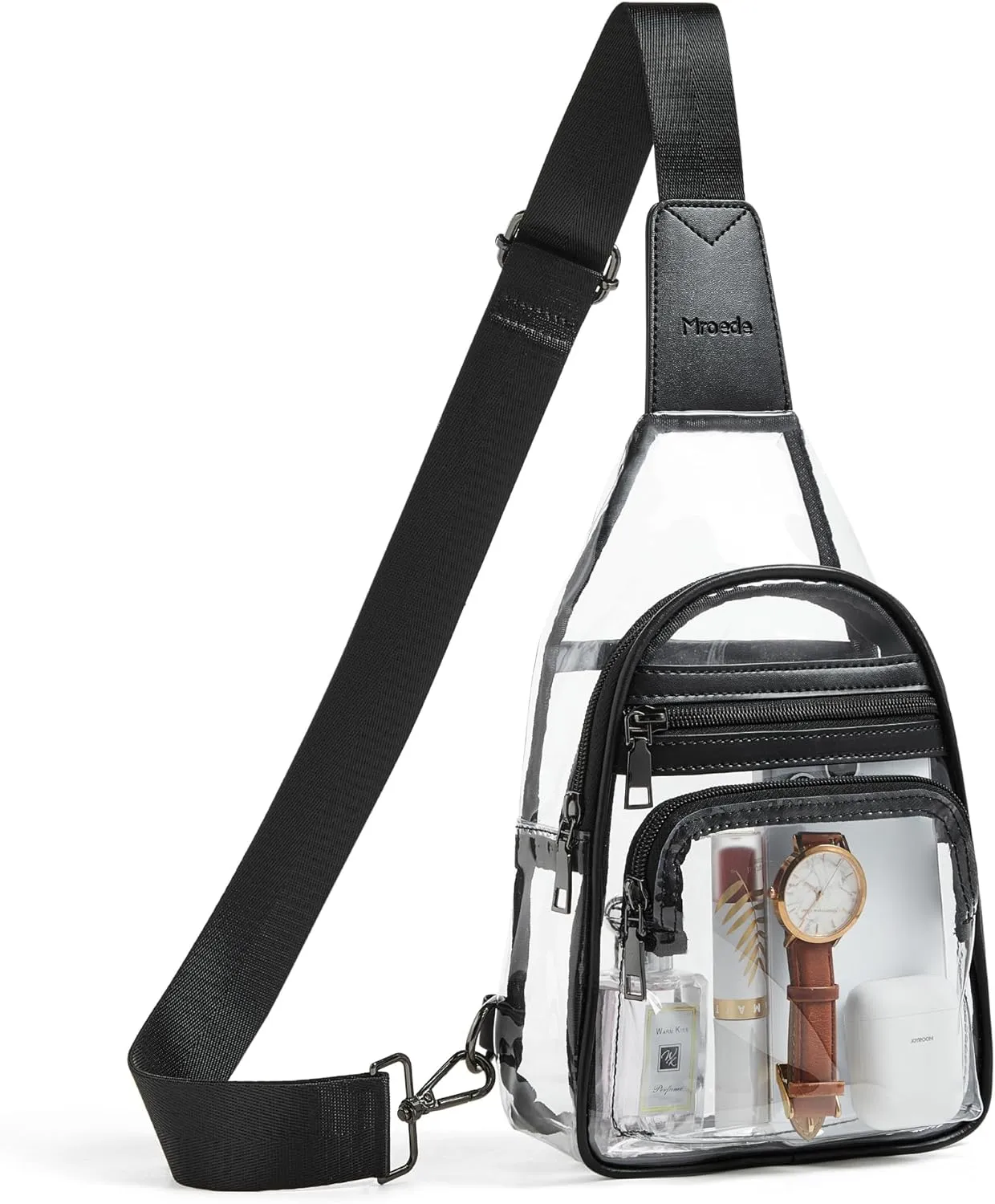 Clear Bag for Stadium Events Approved Clear Purses for Women Crossbody Transparent Bag Stadium Bags for Concert Sport