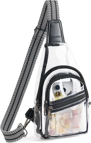 Clear Bag for Stadium Events Approved Clear Purses for Women Crossbody Transparent Bag Stadium Bags for Concert Sport
