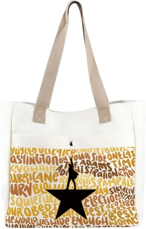 CMNIN Musical Gifts Ham Tote Bag Ham Show Fans Gifts Musical Lovers Gift Ham Theater Shopping Bag