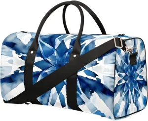 Colorful Tie Dye Travel Duffel Bag for Women Men Waterproof Foldable Overnight Weekender Bag Large Capacity Sports Gym Bag