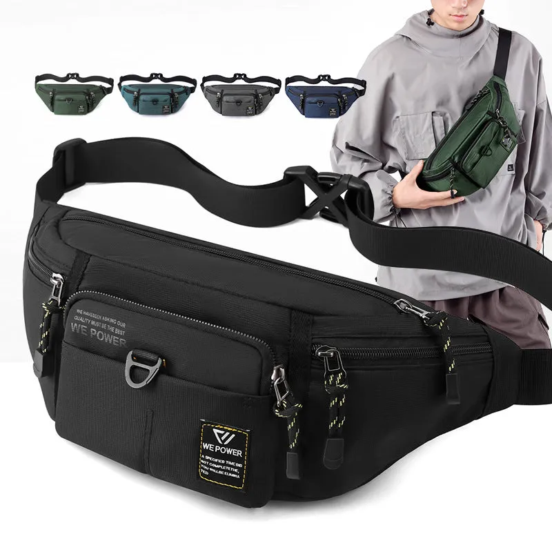 Comfortable Men's Trendy Cell Cash Simple Men's Chest Bags