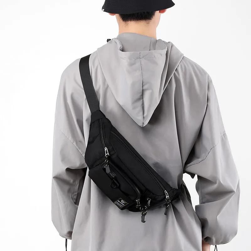 Comfortable Men's Trendy Cell Cash Simple Men's Chest Bags