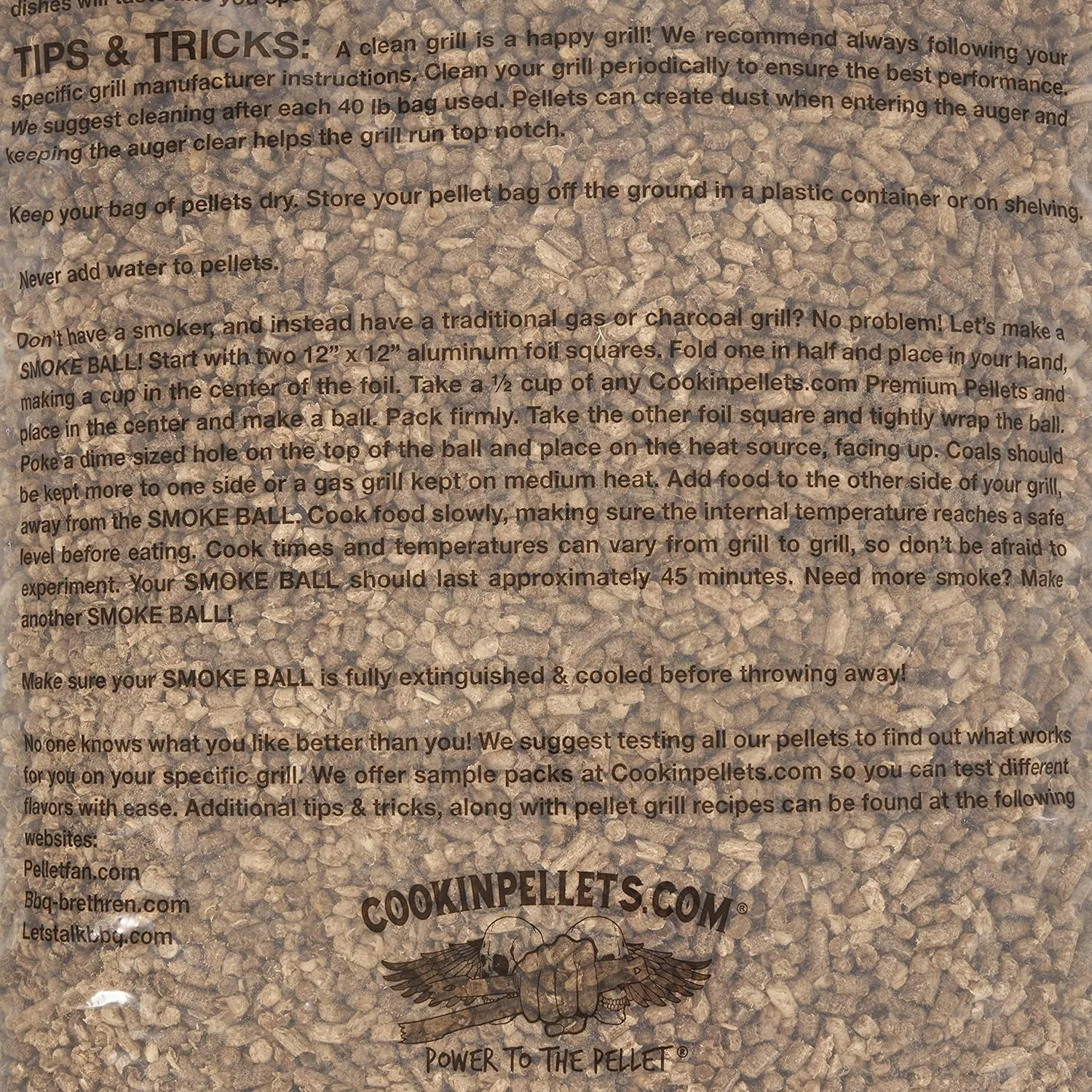 CookinPellets 40PM Perfect Mix All-Natural Hickory, Cherry, Hard Maple, and Apple Grill Smoker Smoking Hardwood Wood Pellets, 40 Lb Bag (3 Pack)