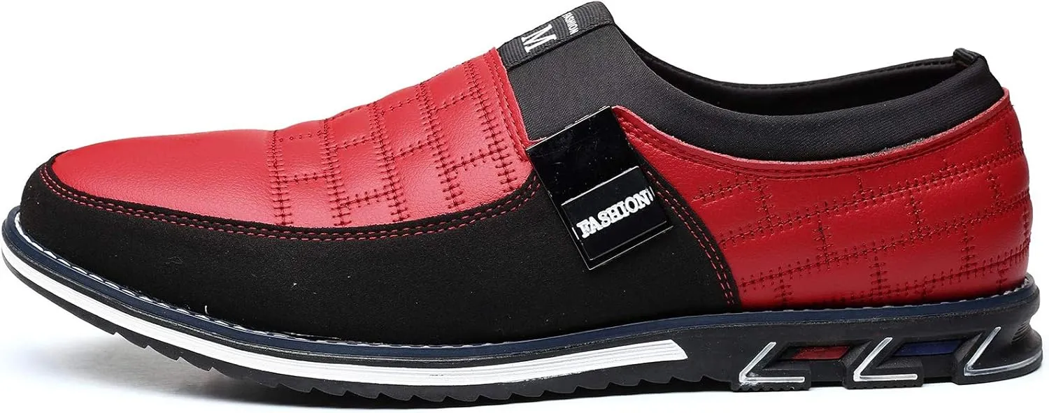 COSIDRAM Mens Casual Shoes Sneakers Loafers Comfort Walking Shoes for Male Business Work Office Dress