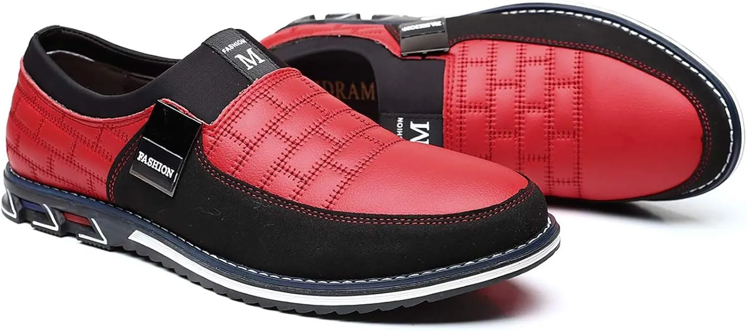 COSIDRAM Mens Casual Shoes Sneakers Loafers Comfort Walking Shoes for Male Business Work Office Dress