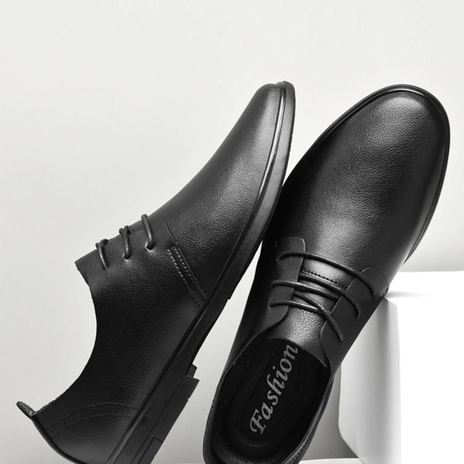 Cowhide Men's Oxford Shoes & Dress Shoes, Stylish and Comfortable, Suitable for Business and Casual Occasions