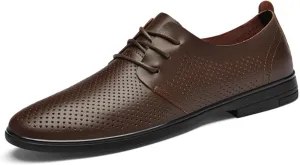 Cowhide Men's Oxford Shoes & Dress Shoes, Stylish and Comfortable, Suitable for Business and Casual Occasions