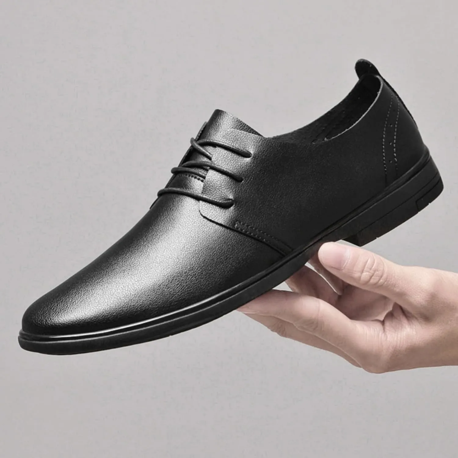 Cowhide Men's Oxford Shoes & Dress Shoes, Stylish and Comfortable, Suitable for Business and Casual Occasions