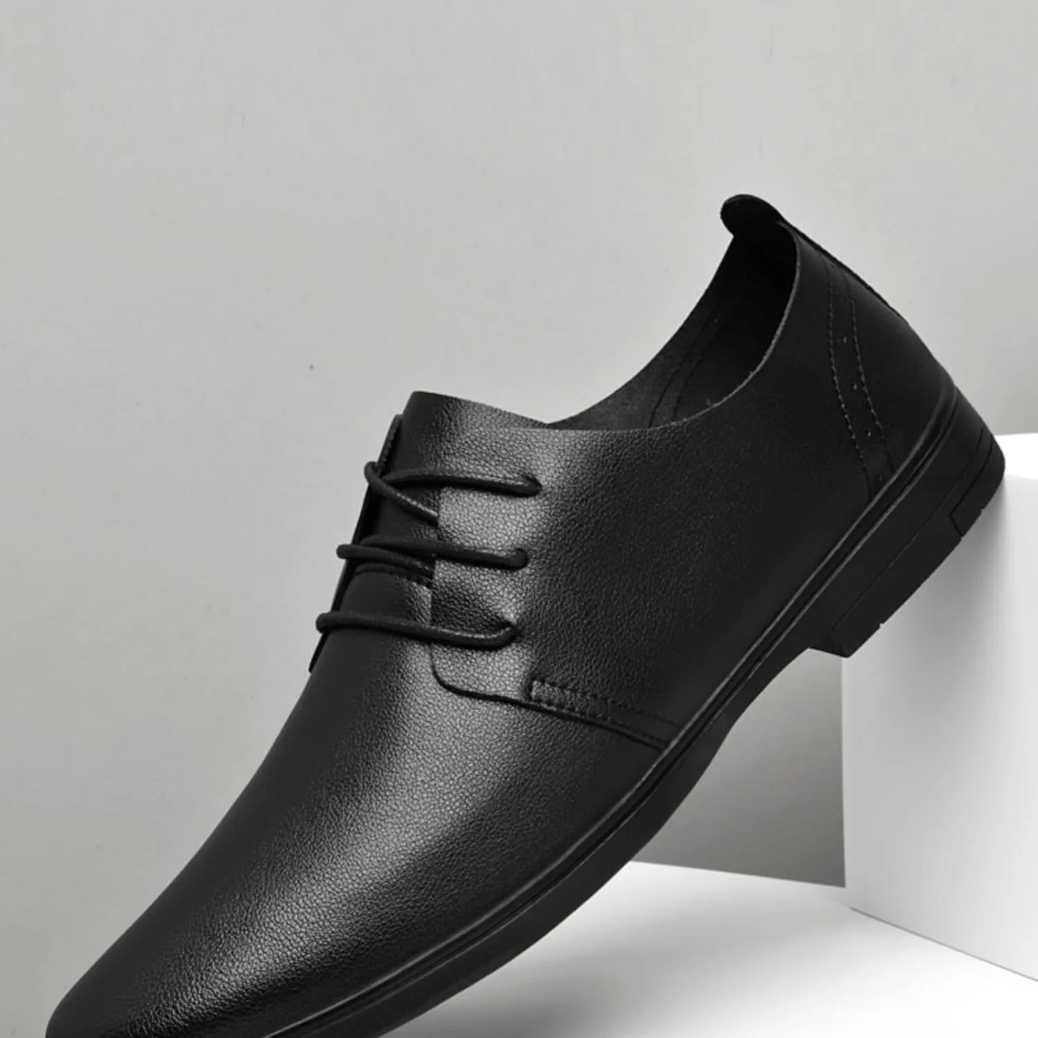 Cowhide Men's Oxford Shoes & Dress Shoes, Stylish and Comfortable, Suitable for Business and Casual Occasions