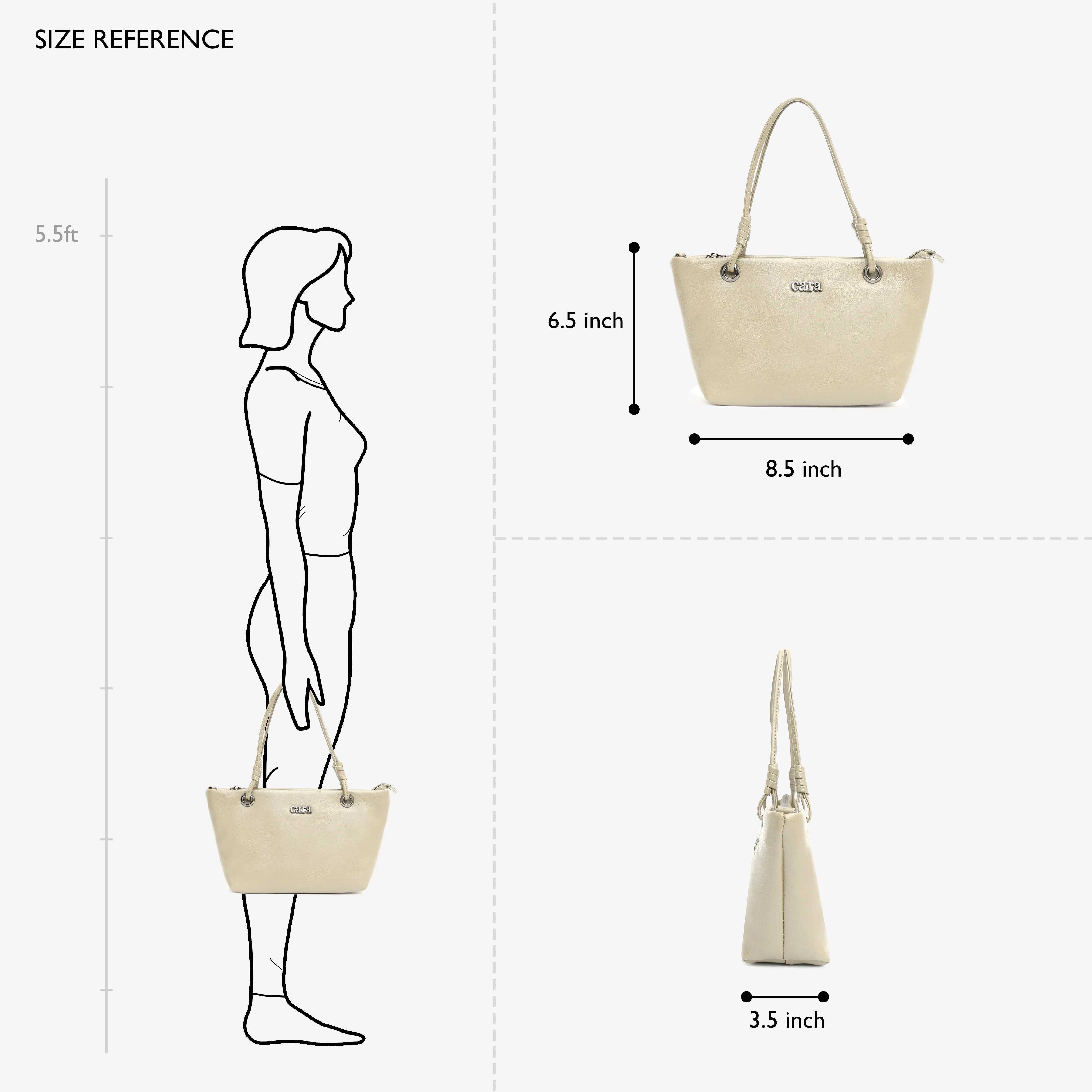 Cream Delightful Slingbag | Cara