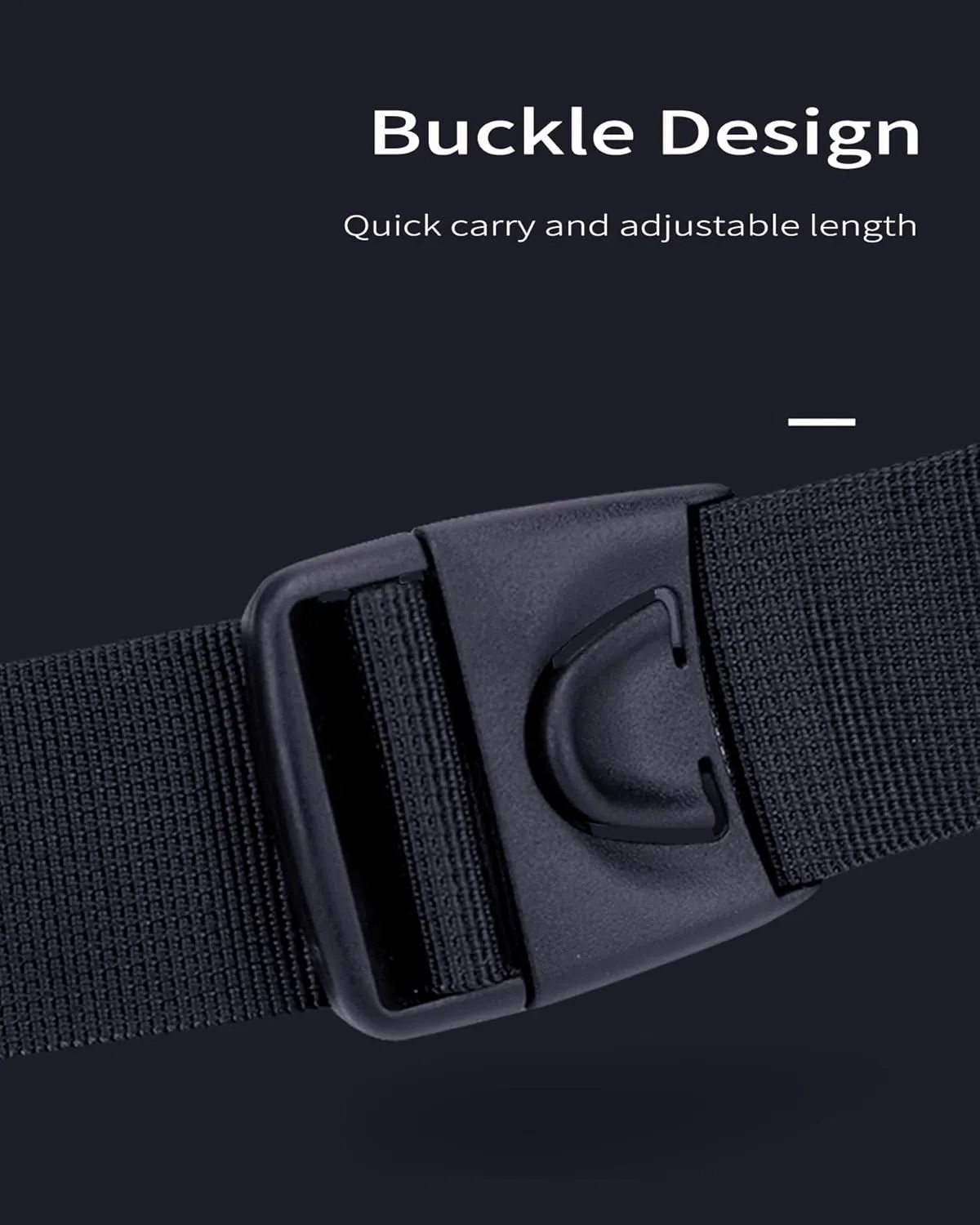 Crossbody Bag for Men Women Waterproof Sling Bag Casual Portable Chest Bag for Travel Workout Hiking Mini Sling Bag Black