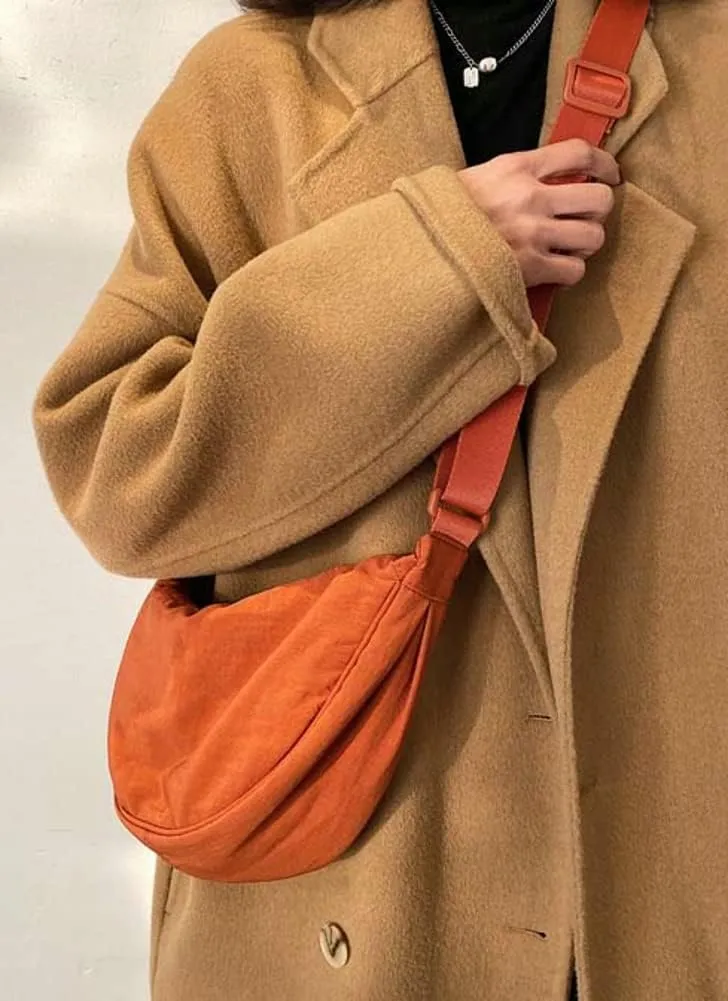 Crossbody Bag Hobo Sling Crescent Bag Women Men Trendy Small Shoulder Bag Purse Dumpling Bag Casual Handbag Adjustable Strap