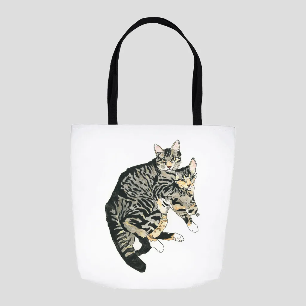 Custom Pet Portrait Tote Add On
