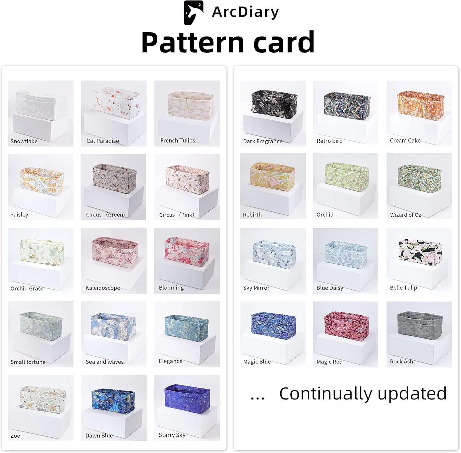 custom purse organizer or pillow insert for Bolide 21/25/27/31/35/1923 Bags,offering 27 pattern to choose