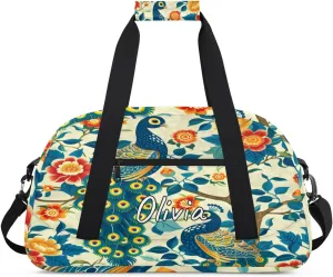 Custom Sports Gym Bag Personalized Name Travel Duffel Bag