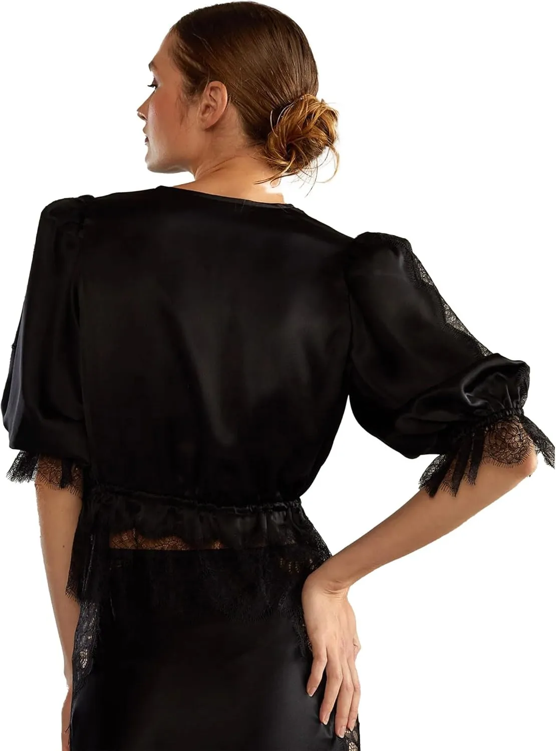 Cynthia Rowley Lure Lace Blouse