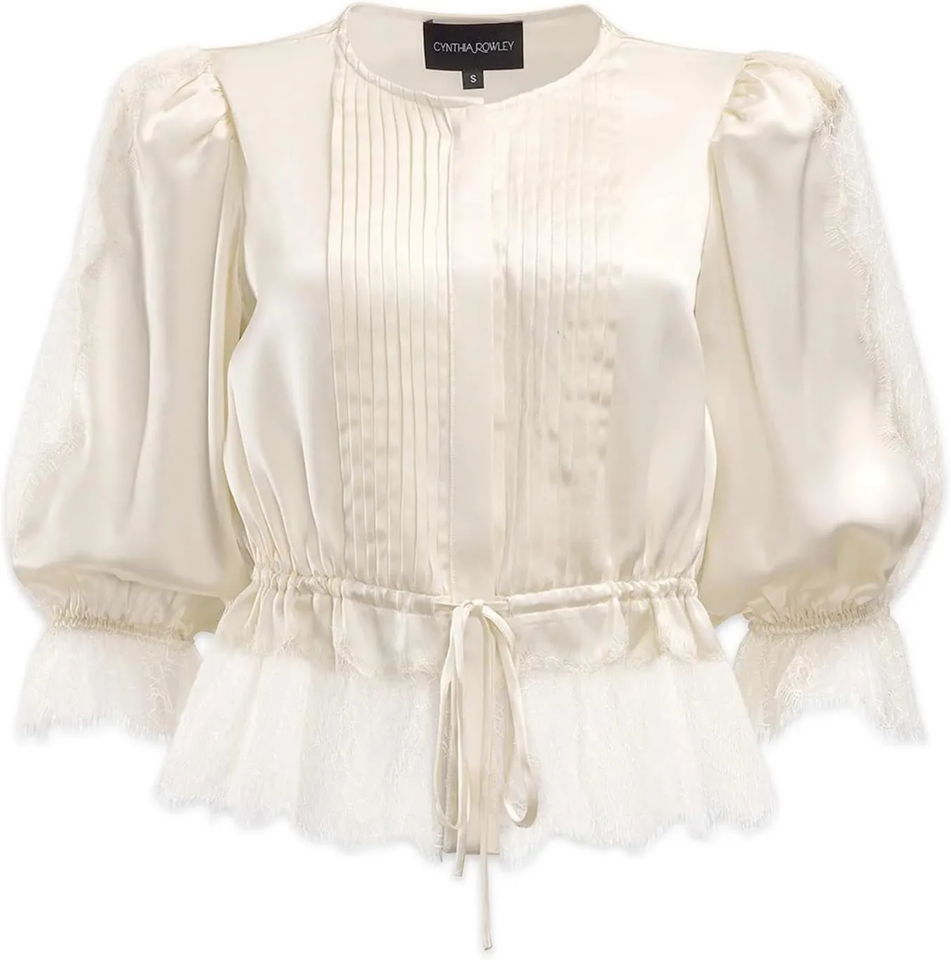 Cynthia Rowley Lure Lace Blouse