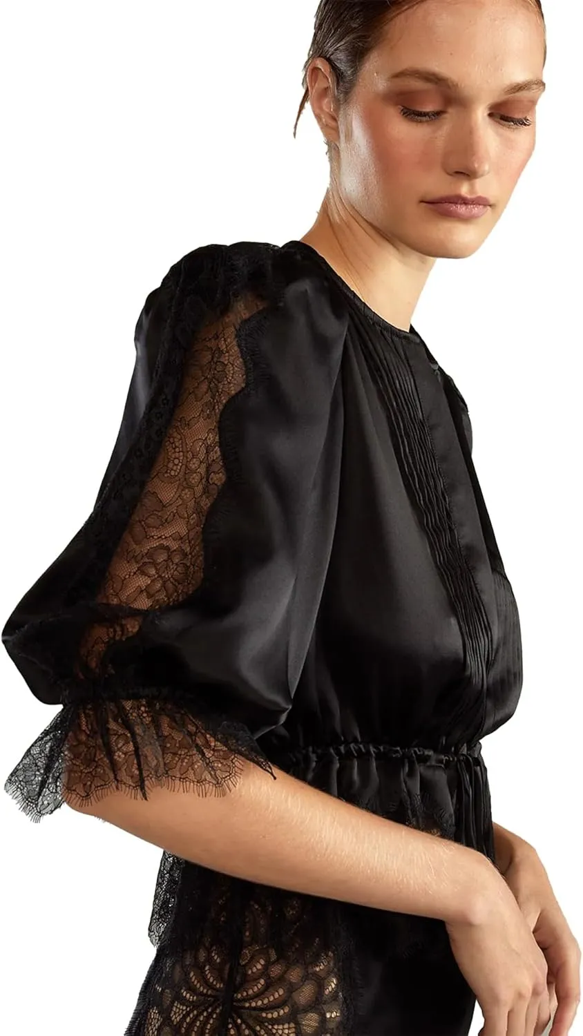 Cynthia Rowley Lure Lace Blouse
