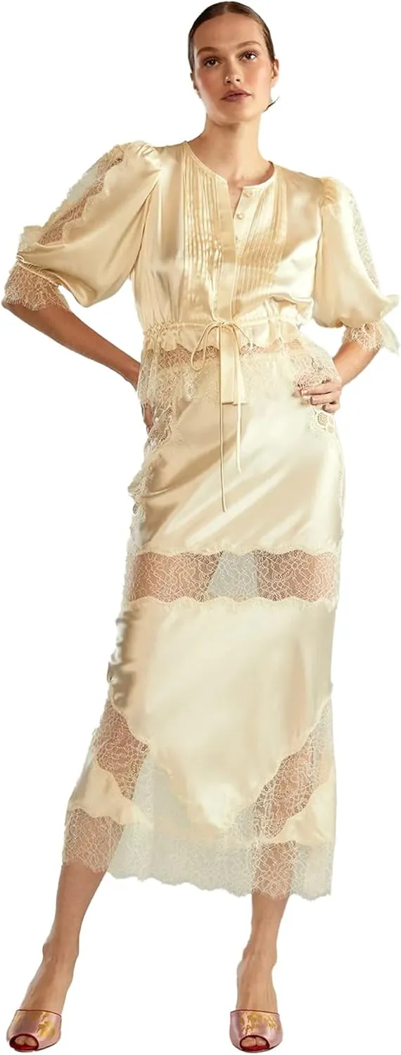 Cynthia Rowley Lure Lace Blouse