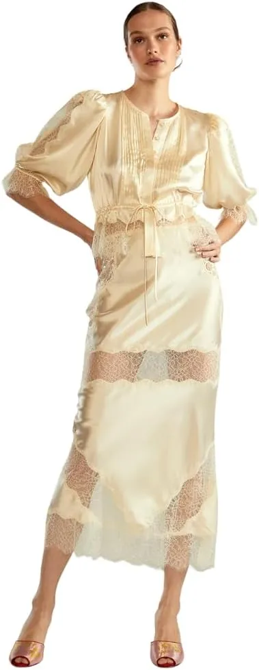 Cynthia Rowley Lure Lace Blouse