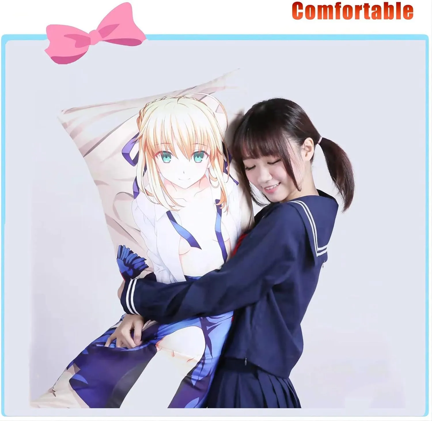 Dakimakura Azur Lane Musashi Body Pillowcase Double-Sided Printed Pillowcase Uncensored Dakimakura