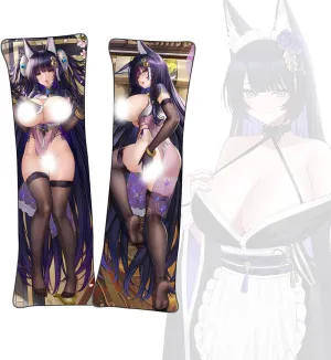 Dakimakura Azur Lane Musashi Body Pillowcase Double-Sided Printed Pillowcase Uncensored Dakimakura