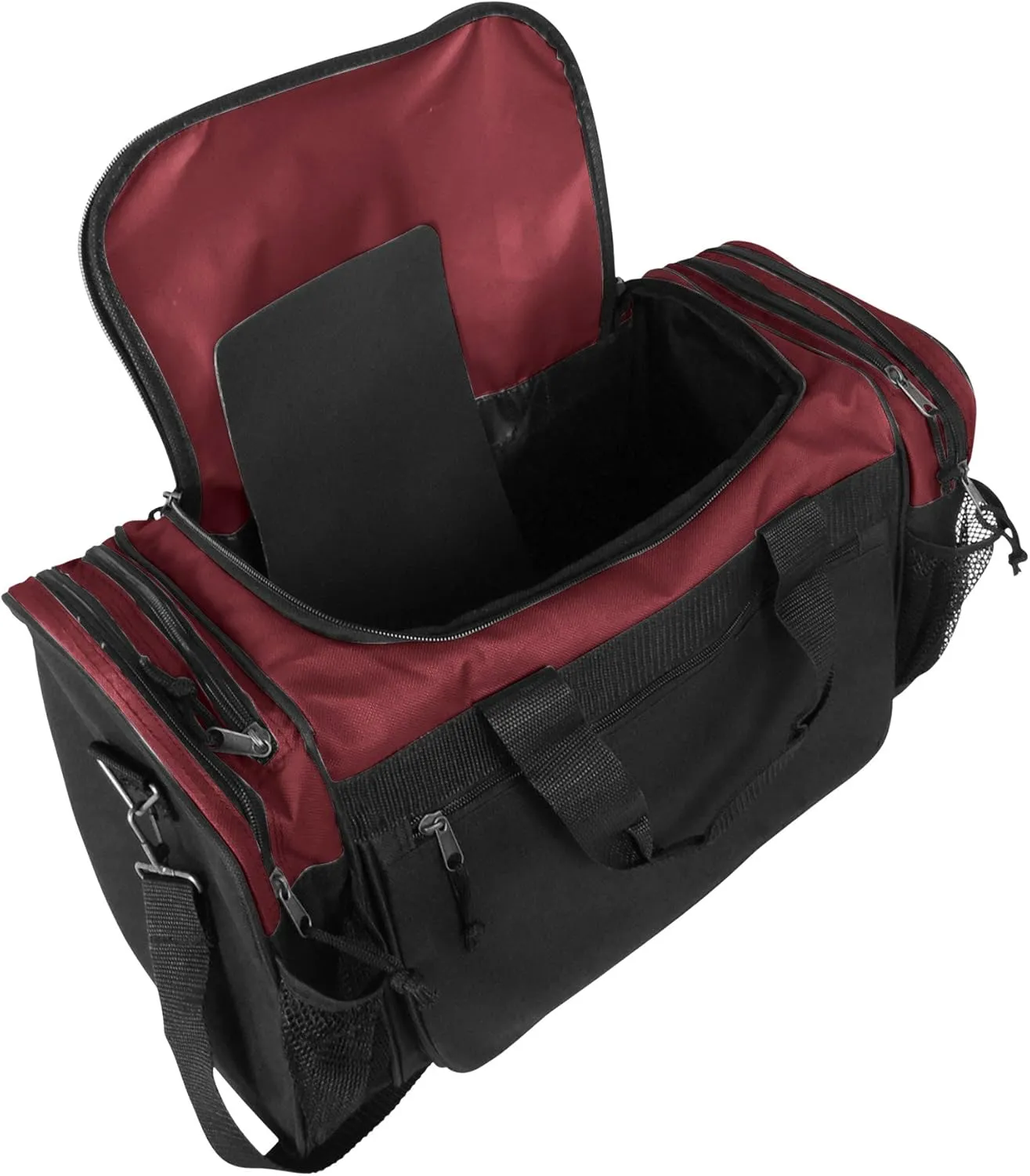 DALIX 20" Sports Duffle Bag w Mesh and Valuables Pockets Travel Gym